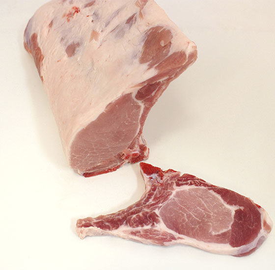 imagen chuleta de cerdo ibérico